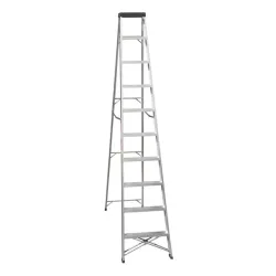 10 STEP ALUMINIUM A FRAME LADDER
