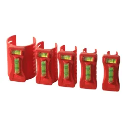 5 PCS Pipe Levels