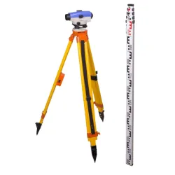 Auto Level incl Tripod & Staff (Dumpy Level)