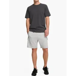 EDITION Grey Melange Elastic Relaxed Shorts