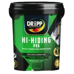 DRIPP Hi-Hiding Acrylic PVA Paint White 20L