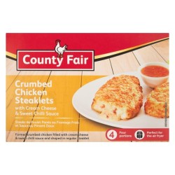 County Fair Chicken Steaklet Assorted Flavours