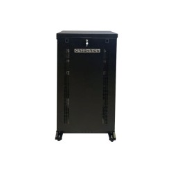 Greenrich Black Universal Battery Stand With Front Cover 5 x Batteries