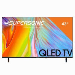 Supersonic 43" QLED Frameless Smart Android TV - Netflix - YouTube