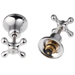 HEADPART VICTORIAN 15MM SHOWER TAPS PAIR
