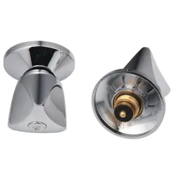HEADPART TRIANGLE 5/8'' SHOWER TAPS PAIR