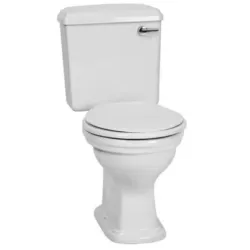 Classico Front Flush Toilet Close Coupled Suite White