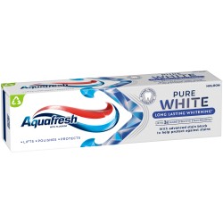 Aquafresh Pure White Toothpaste Long Lasting 75ml