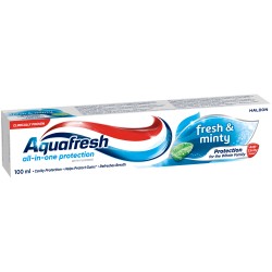 Aquafresh Fluoride Toothpaste Fresh & Minty 100ml