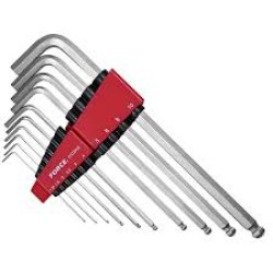 10pc Hex Ball Point Extra Long Key Set