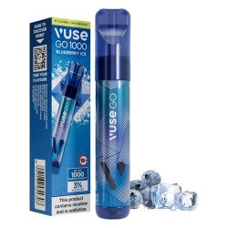 Vuse Go 1000 Blueberry Ice 3% Nicotine Disposable Vape