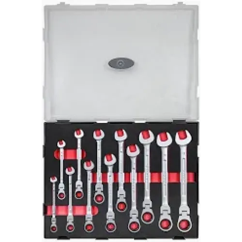 12pc Flexible Gear Wrench Set