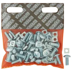 6 x 16 mm Gutter Bolt and Nut 40 Pack