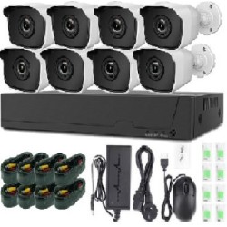 SA TRADE Full HD Indoor & Outdoor Security Camera with Night Vision and Wi-Fi Connectivity  (Compatible with Mobile)