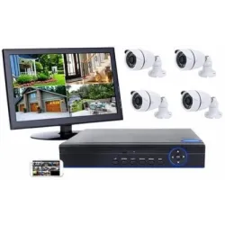 Perfect Dealz 1080p HD Indoor & Outdoor Security Camera with Remote Pan & Tilt, Night Vision