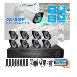 8 WAY CCTV Security System Camera