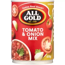 ALL GOLD Tomato & Onion Mix 410g