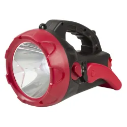 Rechargeable LED Torch 10w Red/Black